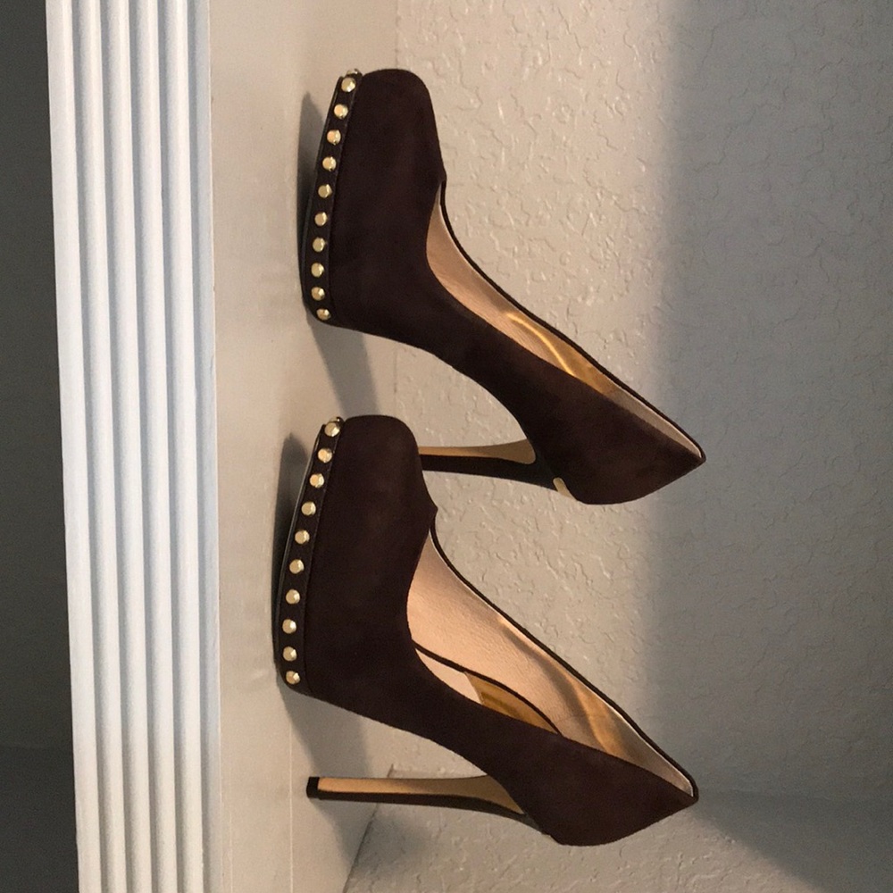 Michael Michael Kors Brown pumps with studs